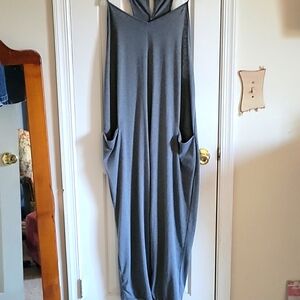 SHEIN Gray Jumpsuit with Pockets